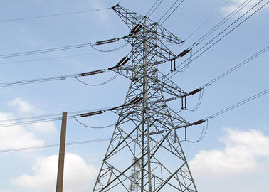 Torre da construção de aço de ASTM A572, 10 - torre de poder 750KV de alta tensão
