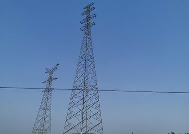 4 pés Electric Power aéreo elevam-se, a alta tensão Q345B/categoria de aço de Q235B torres elétricas