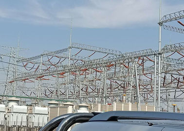 230KV Power Transmission Substation Structure High Strength Easy To Install